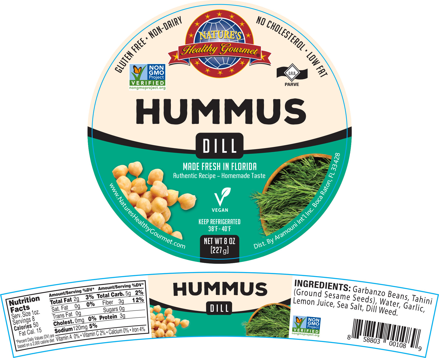 Nature's Dill Hummus